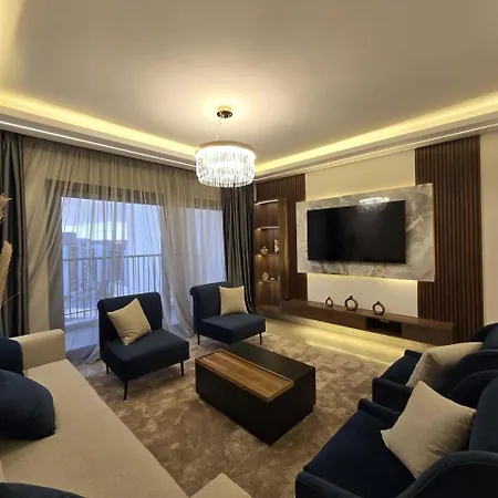 Elegant Zed Park Apartment Sheikh Zayed City Exterior photo